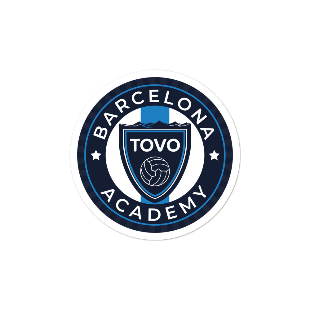 TOVO Academy Barcelona Bubble-free stickers